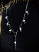 Image 3 of pearly lariat necklace
