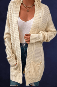 Image 1 of Knitted Long-sleeve Cardigans