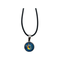 Image 1 of Turquoise moon necklace
