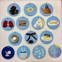 Image 2 of My Favorite Things ornament set