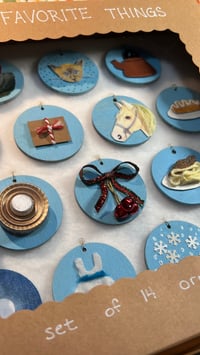 Image 1 of My Favorite Things ornament set