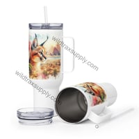 Image 4 of Caracal 40 oz Stainless Steel Travel mug with a handle