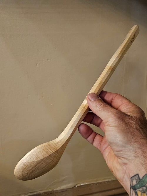 Image of Spalted Poplar Cooking Soulspoon 