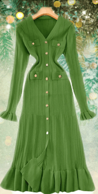 Image 1 of Vintage Elegant Retro Dress