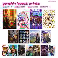 Image 1 of Genshin Prints 