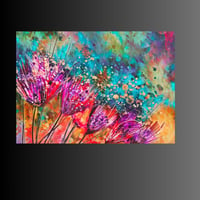 Image 1 of Wildflowers canvas