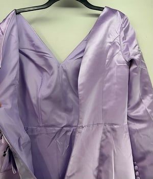 Image of Purple Evening Gown Mother of The Bride Formal Dress - No Size Tag See Measurements - Free Shipping