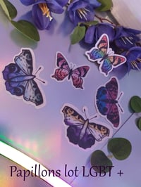 Image 7 of Sticker Papillons LGBT+