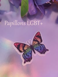 Image 5 of Sticker Papillons LGBT+