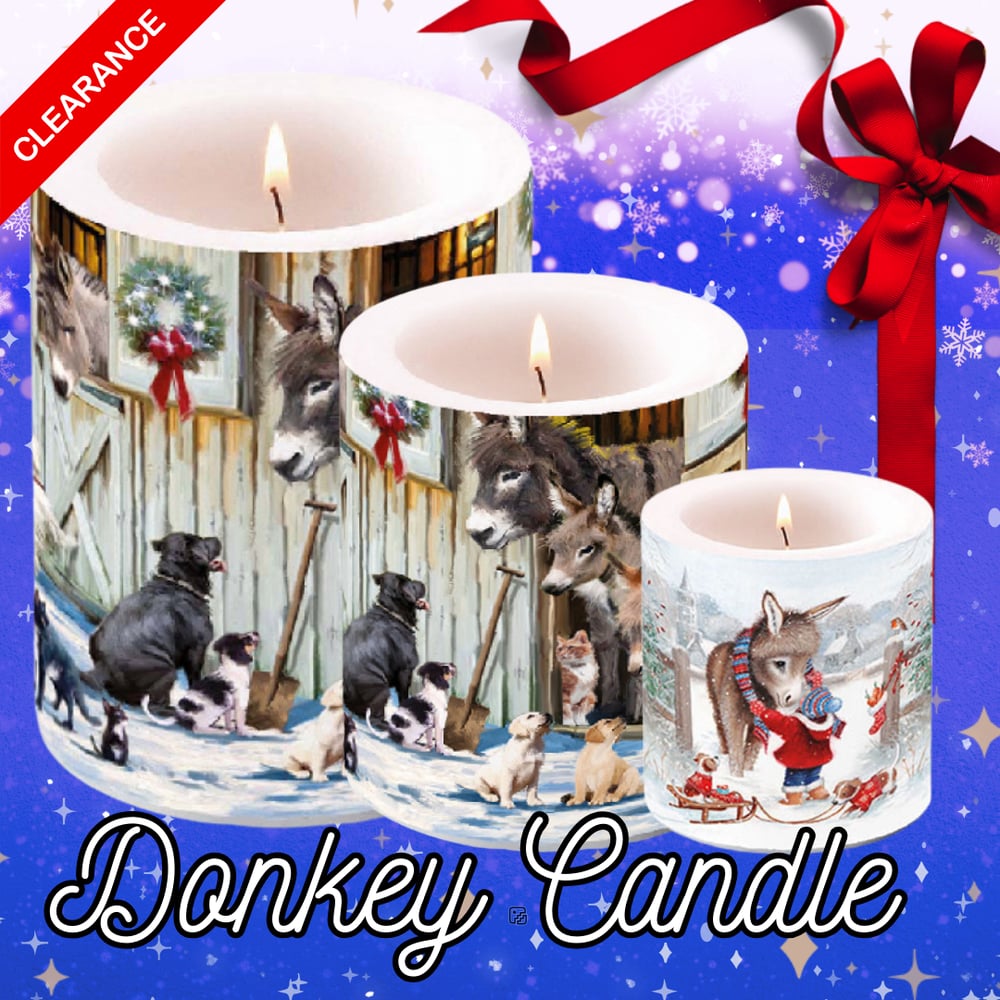 Image of Clearance - Donkey Candle