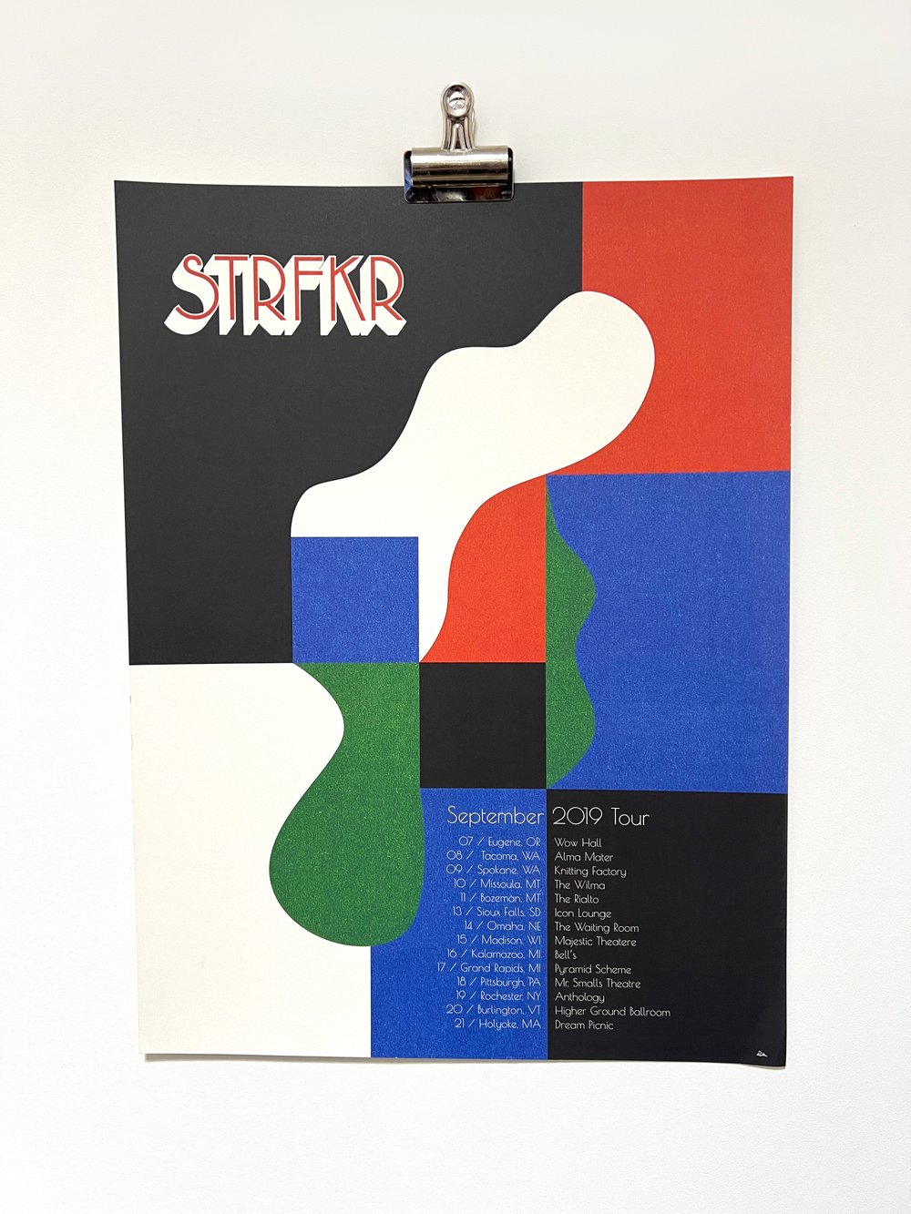 Image of STRFKR 2019 Tour Print