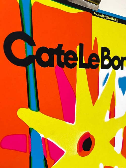 Image of Cate Le Bon 2022 Poster