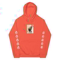 Image 3 of Black Cargo - Contemporary Urban Art Apparel for the Woke  - Heart - Unisex eco raglan hoodie