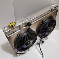Image 1 of 2003 Mazdaspeed  Protege Radiator  w/intercooler combo