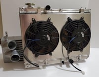 Image 17 of 2003 Mazdaspeed  Protege Radiator  w/intercooler combo