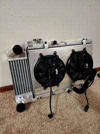 Image 23 of 2003 Mazdaspeed  Protege Radiator  w/intercooler combo