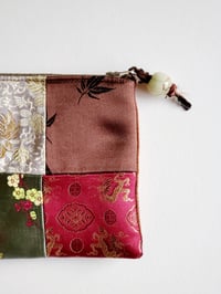 Image 3 of Silk Chinoiserie Pouch