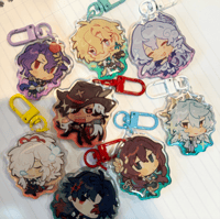Image 5 of Honkai Star Rail 2" Epoxy Charms 