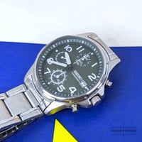 Image 1 of 2003 Seiko SND099 Khaki Field Quartz Chronograph (7T92-0BB0)