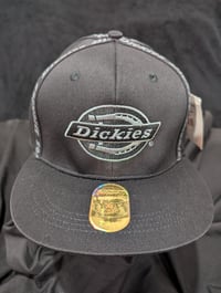 Image 1 of BLACK FITTED DICKIES HAT