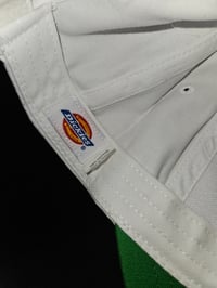 Image 3 of WHITE/GREEN DICKIES GIRL HAT