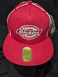 Image 1 of RED FITTED DICKIES HAT 