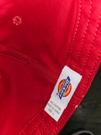 Image 4 of RED FITTED DICKIES HAT 