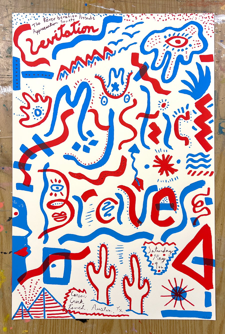 Image of Mystic Braves Print 2015