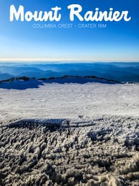 Image 1 of Rainier Crater Rim Poster