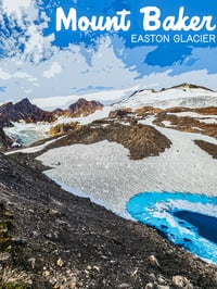 Image 1 of Easton Glacier Poster