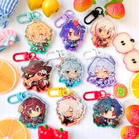 Image 1 of Honkai Star Rail 2" Epoxy Charms 