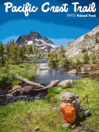 Image 1 of Pacific Crest Trail Poster