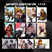 Genshin Postcards