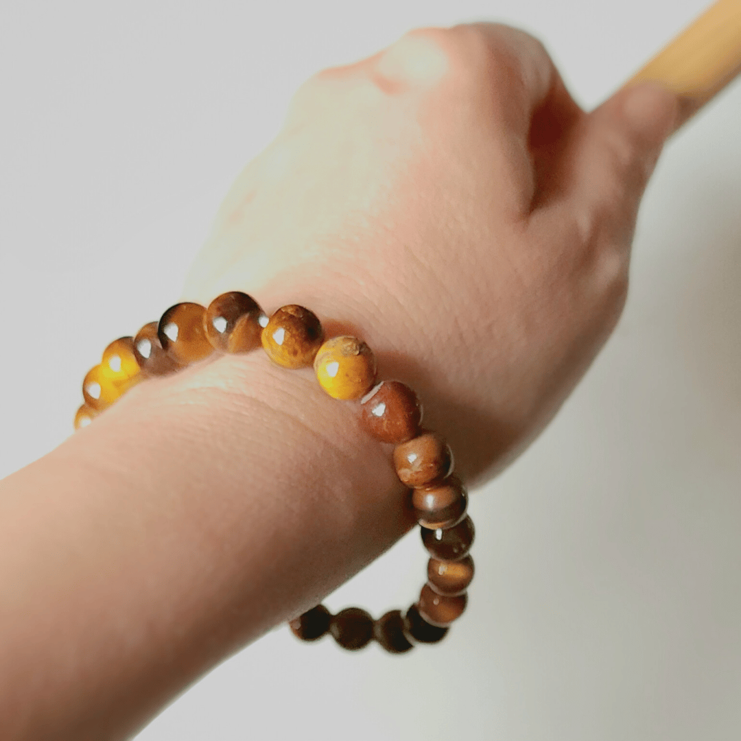 Image of Tiger's Eye Stretch Bracelet 