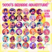 Image 1 of Jojo's Bizarre Adventure 1.5" Buttons 