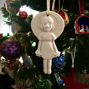 Image of Barefoot angel Christmas decoration 2024 release