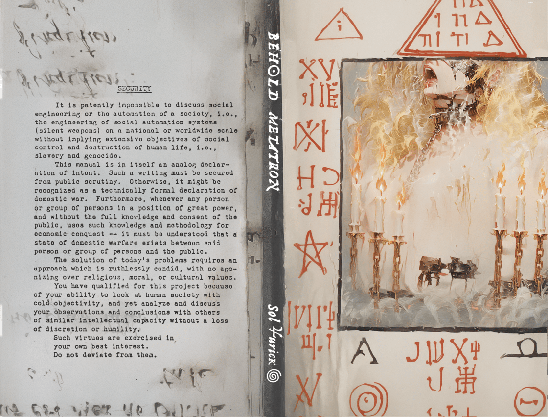 Image of "Behold Metatron: The Recording Angel" Sol Yurick