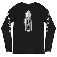 Image 1 of Black Cargo - Contemporary Urban Art Apparel for the Woke  - Sight   - Unisex Long Sleeve Tee 