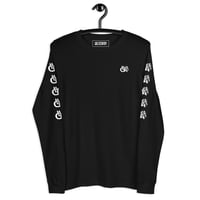 Image 5 of Black Cargo - Contemporary Urban Art Apparel for the Woke  - Sight   - Unisex Long Sleeve Tee 