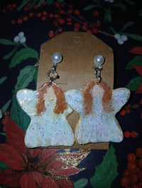 Angel earrings