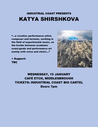 Katya Shirskova - Live in Middlesbrough