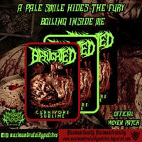 Image 1 of Benighted "Carnivore Sublime" Official Woven Patch