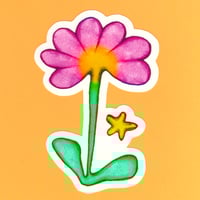 Image 1 of Bubble Flower Sticker