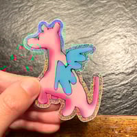 Image 2 of Shimmery Dragon Sticker
