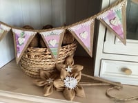Image 1 of #11 Rustic Bunting - 10 flags *Flat rate $15.50 postage*