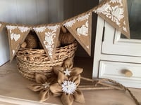 Image 1 of #5 Rustic Bunting - 10 flags *Flat rate $15.50 postage*