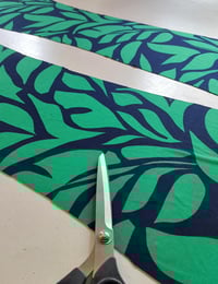 Image 2 of Green/black leaf print KAT Pants
