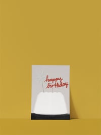 Image 3 of Postkarte - happy birthday / Pudding