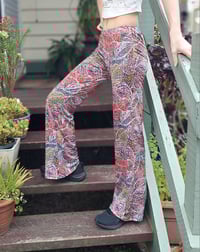 Image 2 of New!!!! Rainbow Leaf KAT Pants