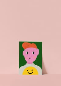 Image 4 of Postkarte - happy day / Smileypulli